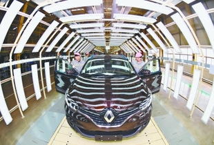 东风雷诺武汉工厂竣工投产 一期年产整车15万台 图